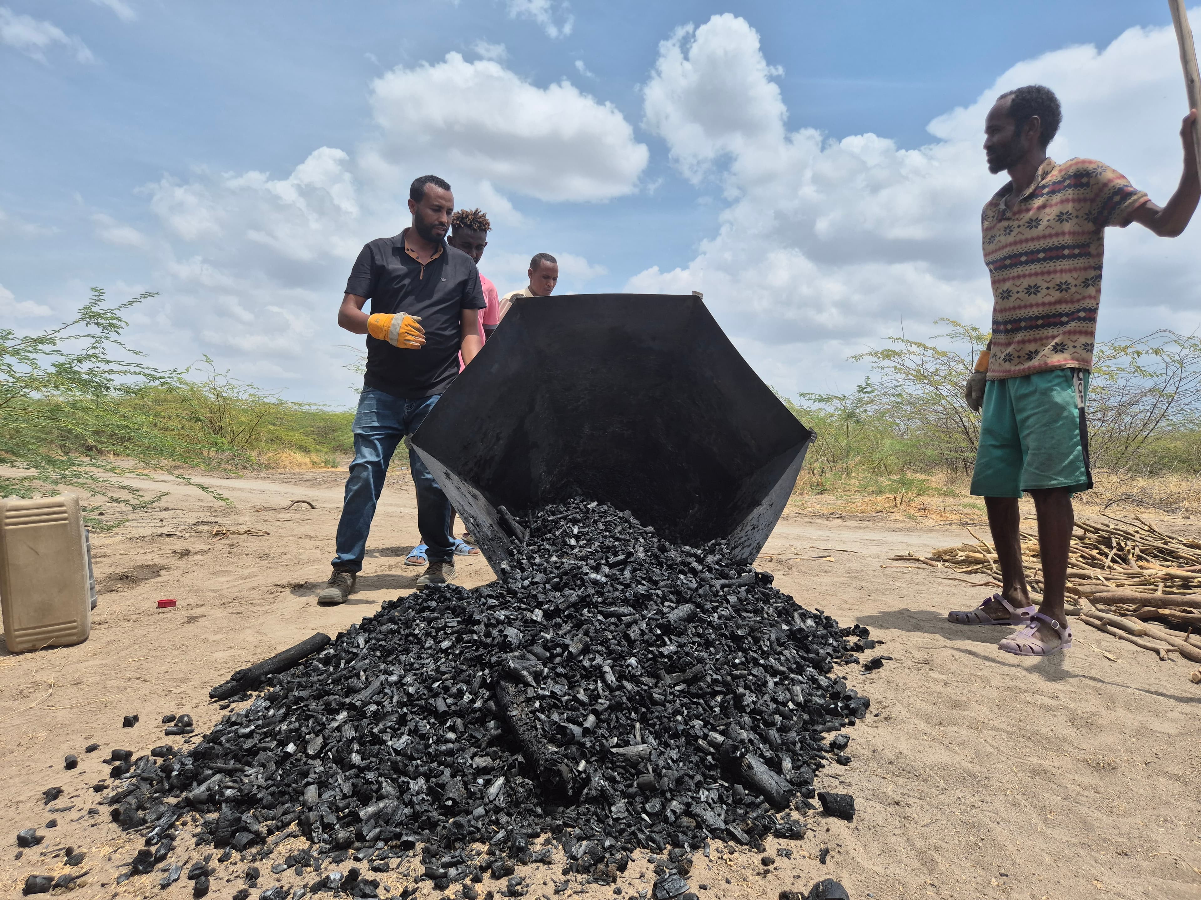 Biochar production with SoilWatch field partners